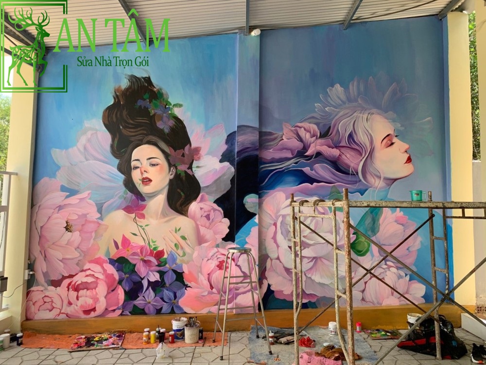 vẽ tranh tường chuyên nghiệp
