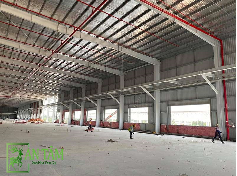 công ty sửa chữa nhà xưởng trọn