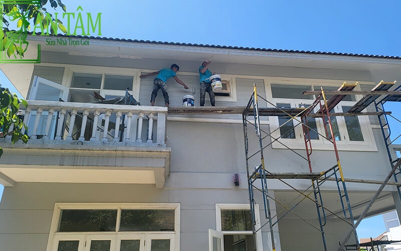 sơn nhà tại huyện mỹ đức giá rẻ