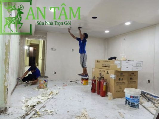 sơn nhà tại huyện Bình Chánh