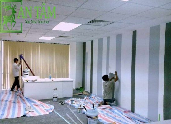 đội sơn nhà tại huyện Phú Giáo