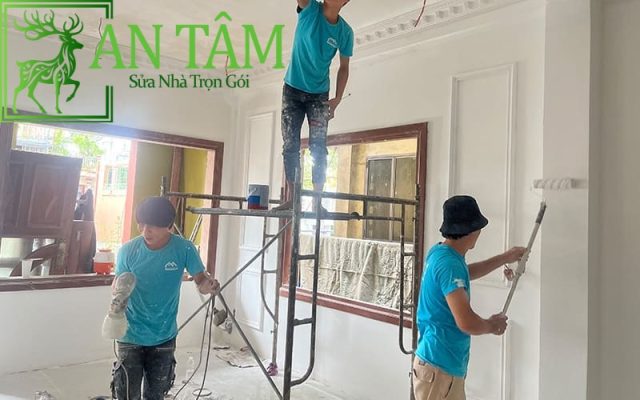 sơn nhà tại Huyện Hóc Môn