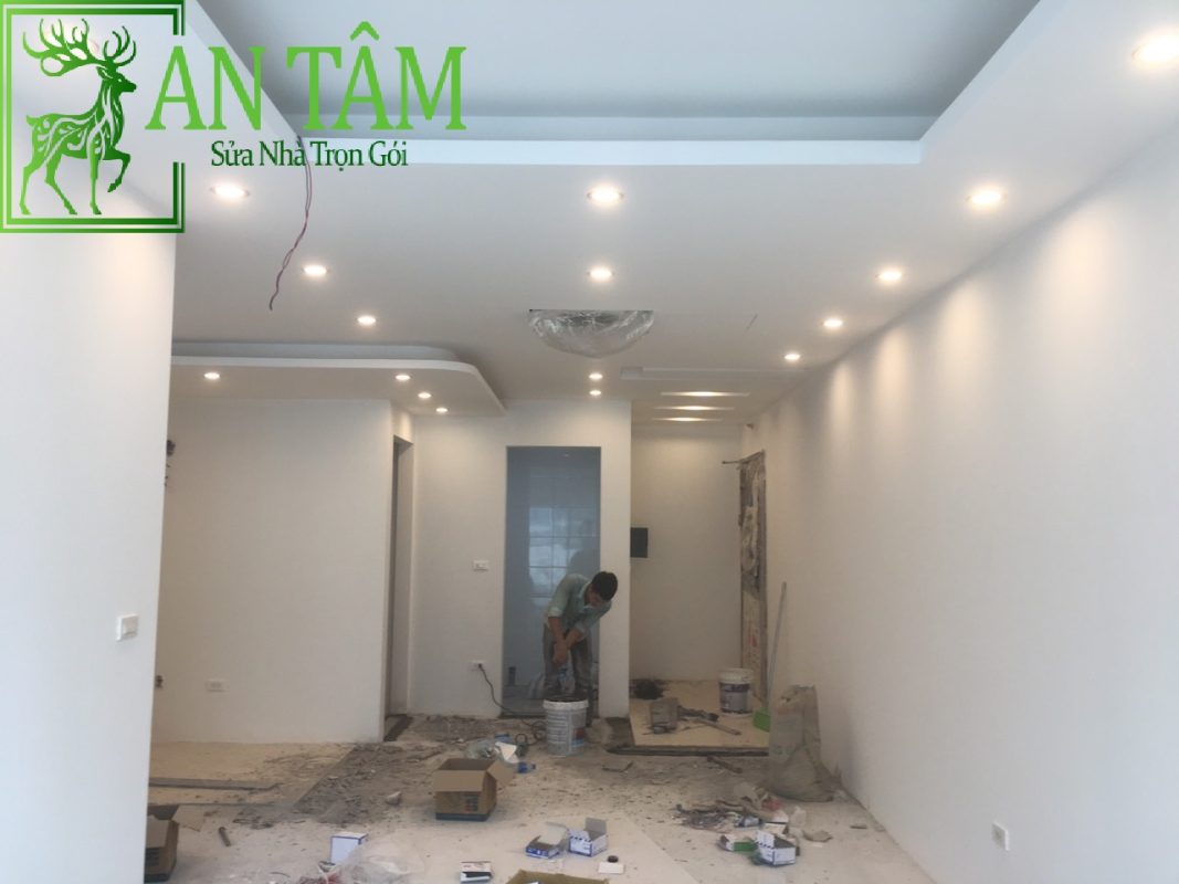 xử lý tường nứt