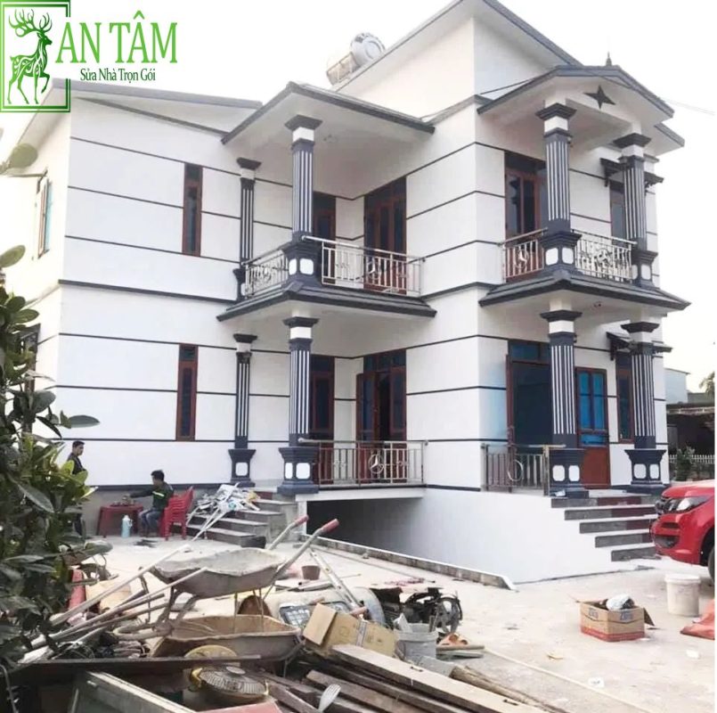 Nhà thầu sơn nhà tại quận Ô Môn