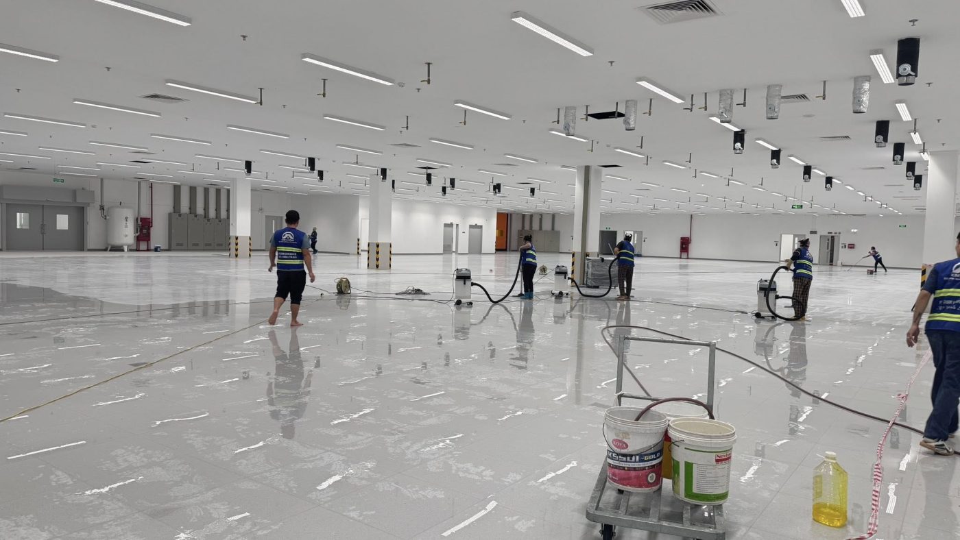 Dịch vụ vệ sinh công nghiệp tại Vĩnh Phúc