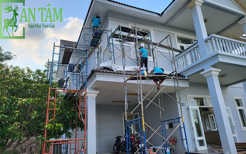 hướng dẫn cách sơn nhà đẹp tại nhà