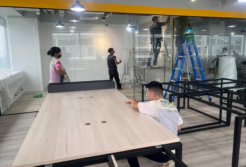 sửa chữa văn phòng tại gò vấp