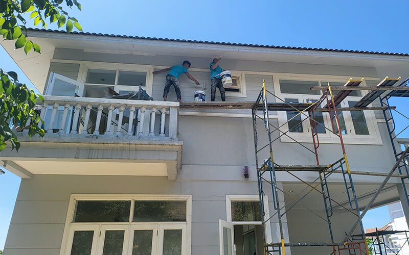 hướng dẫn cách sơn nhà đẹp