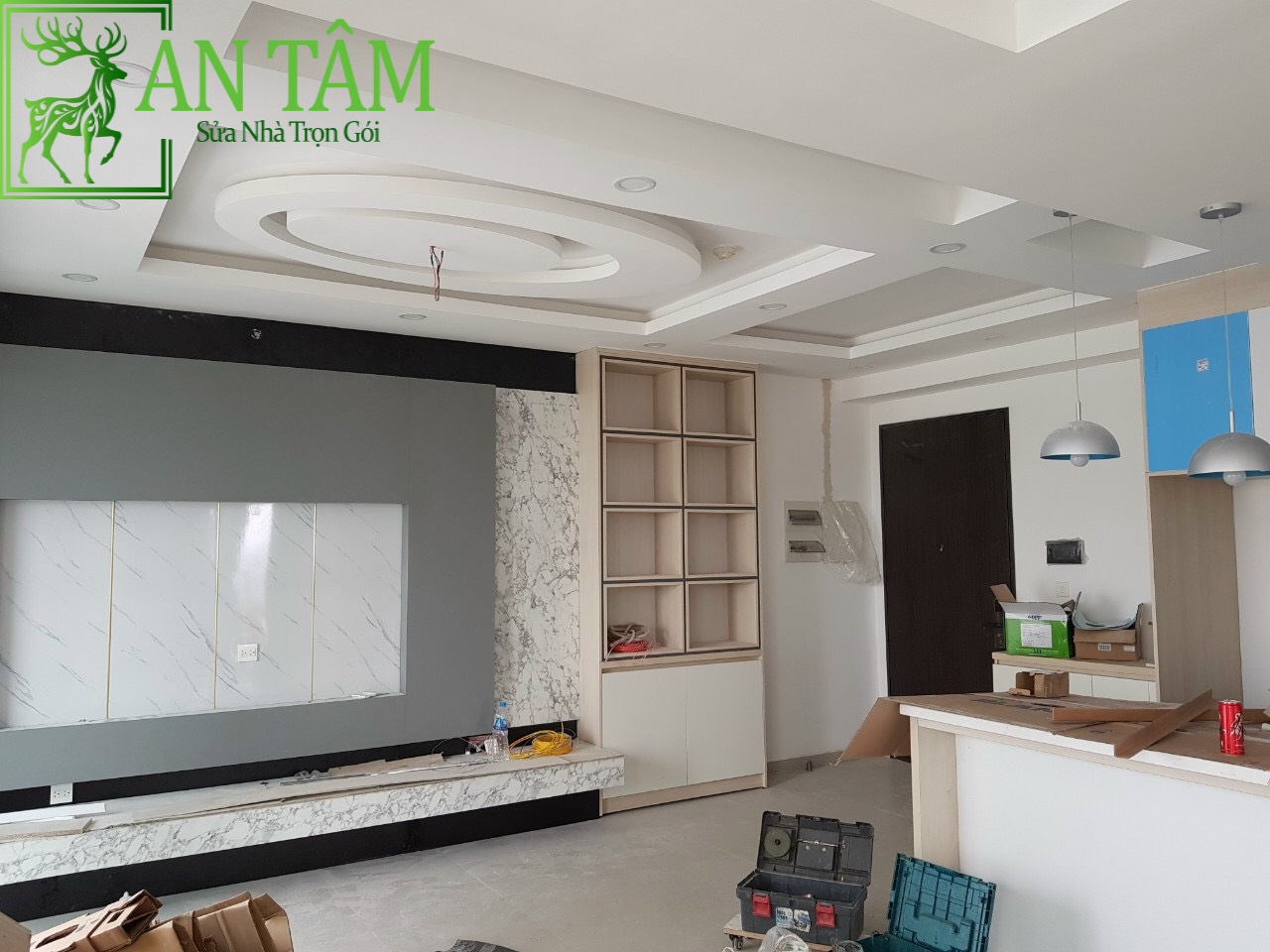 thiết kế thi công nội thất tại thạch thất